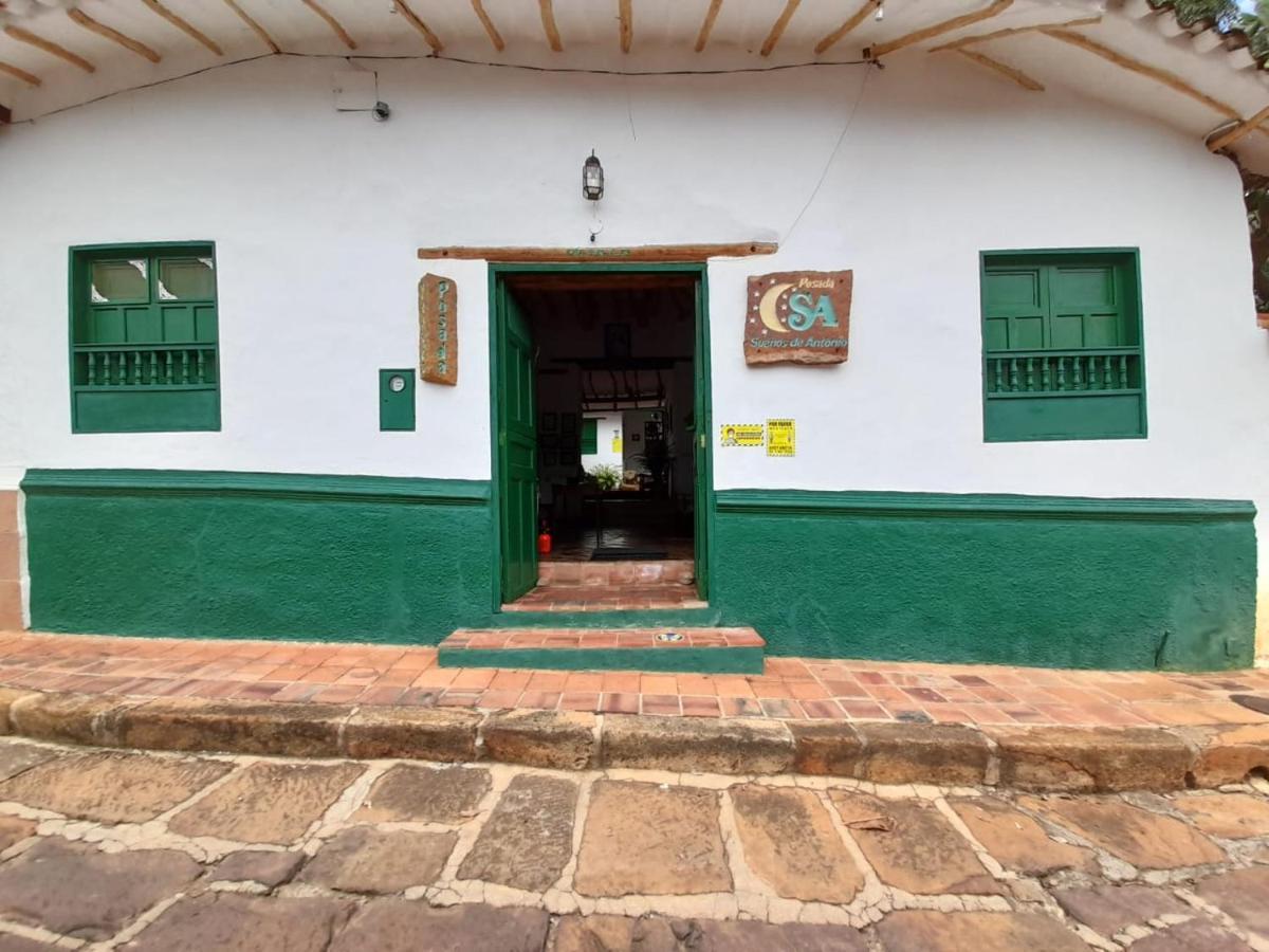 Posada Suenos De Antonio Barichara Zewnętrze zdjęcie