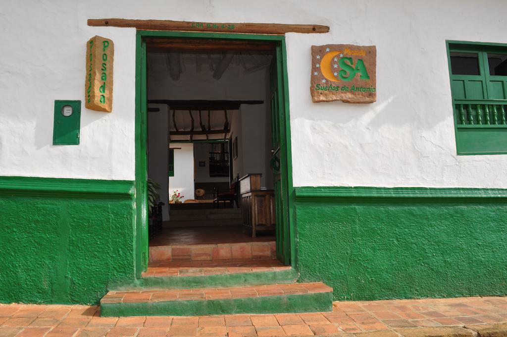 Posada Suenos De Antonio Barichara Zewnętrze zdjęcie